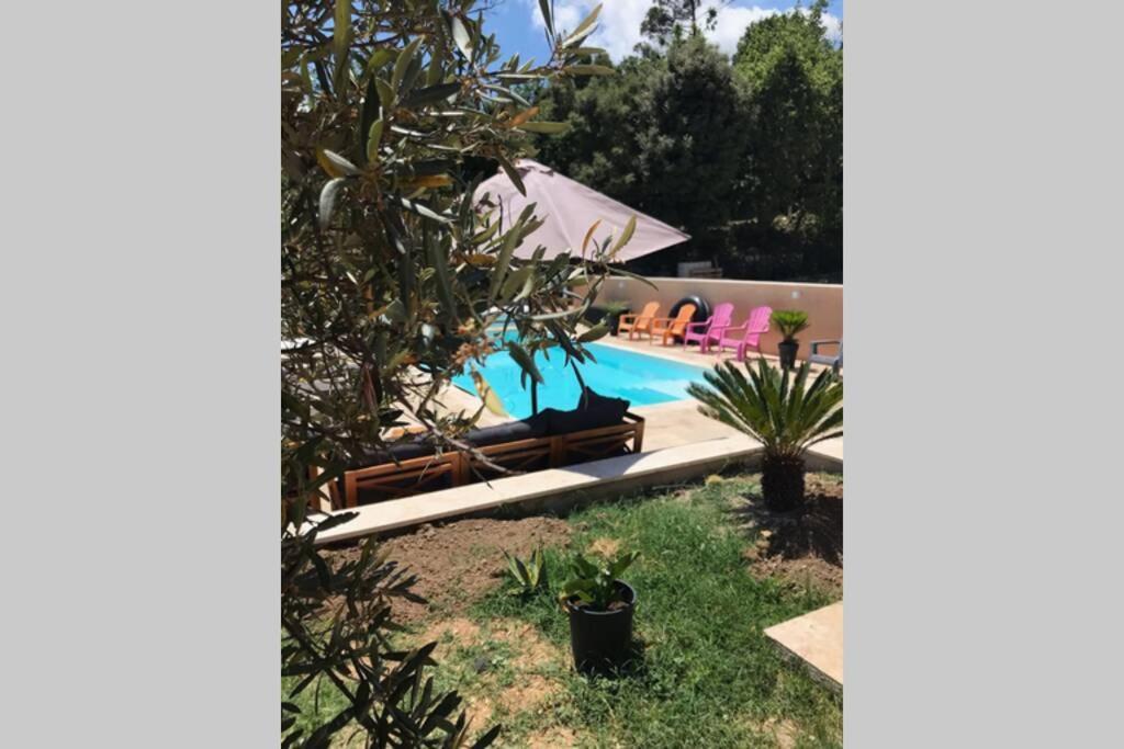 Logement Attenant A Une Villa T2 Avec Terrasse . Besse-sur-Issole Ngoại thất bức ảnh