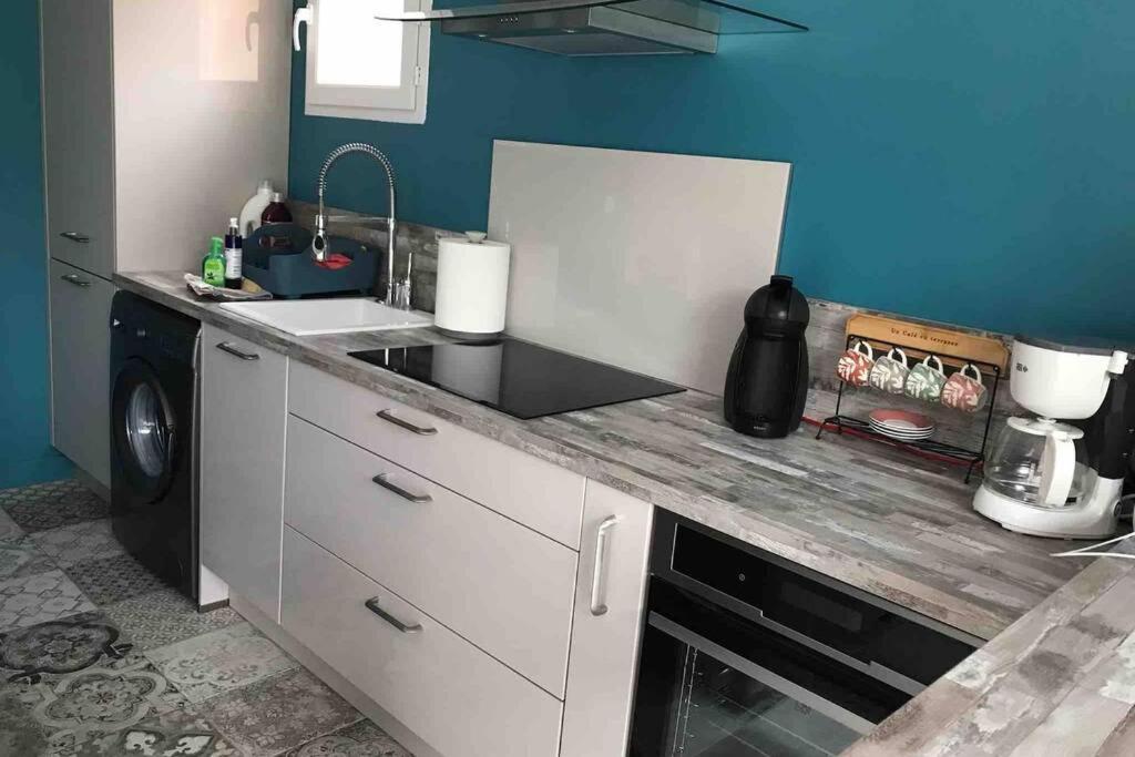 Logement Attenant A Une Villa T2 Avec Terrasse . Besse-sur-Issole Ngoại thất bức ảnh